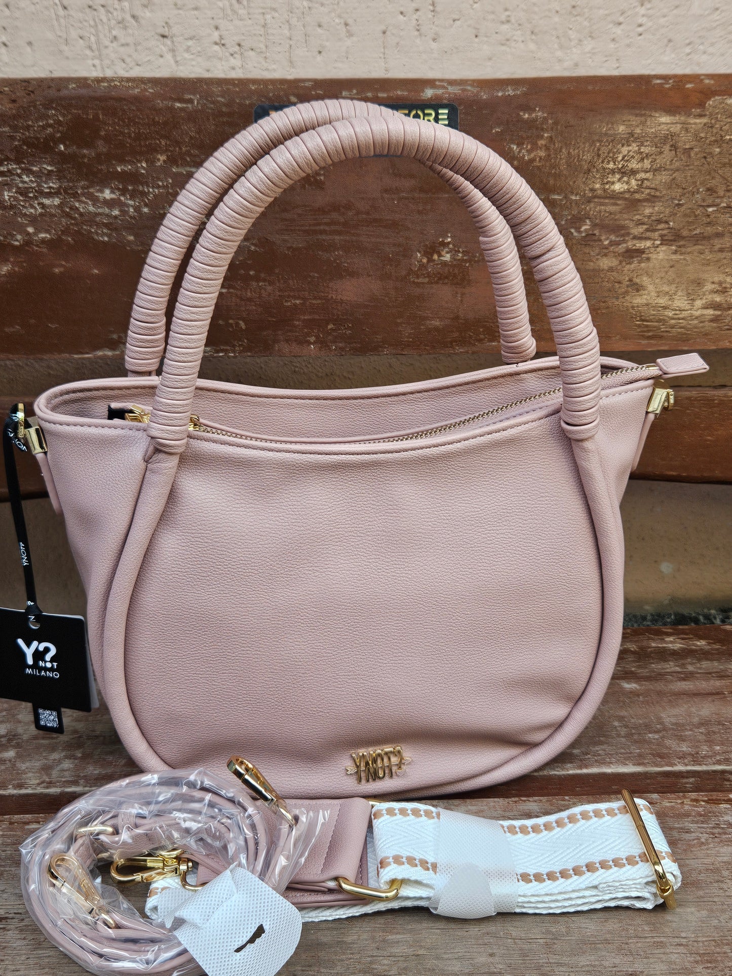 Ynot? Mini borsa FAN006 rosa