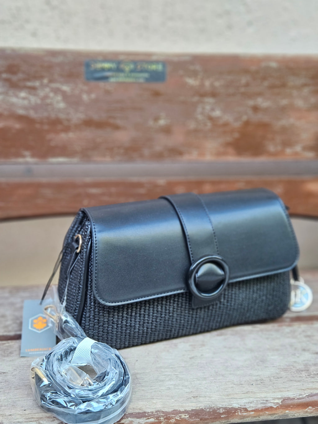 Tracolla nera LKP03WBA1008
