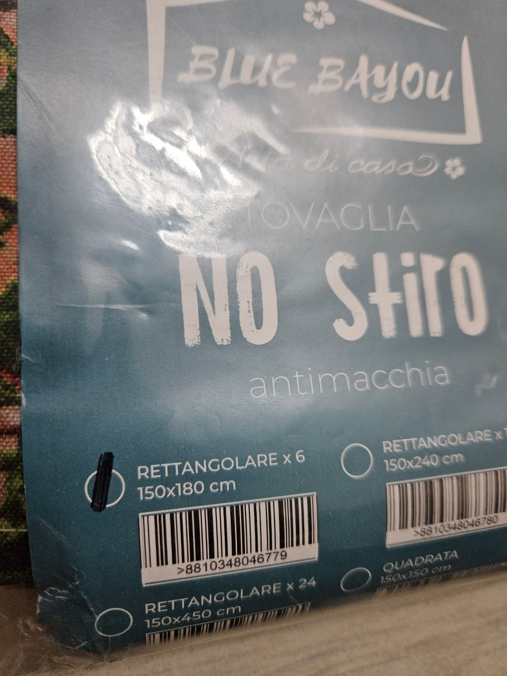 Tovaglia no stiro 6 posti