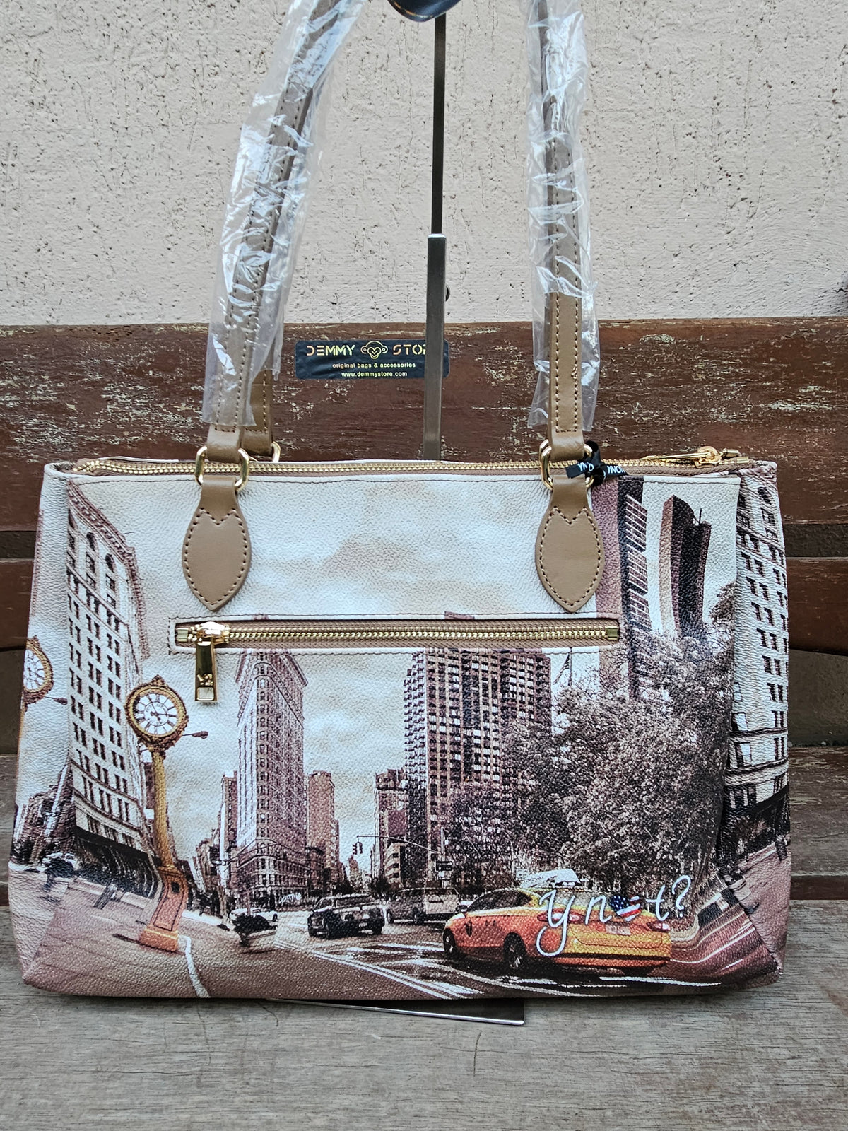 Ynot? Borsa tote Golden time YES594