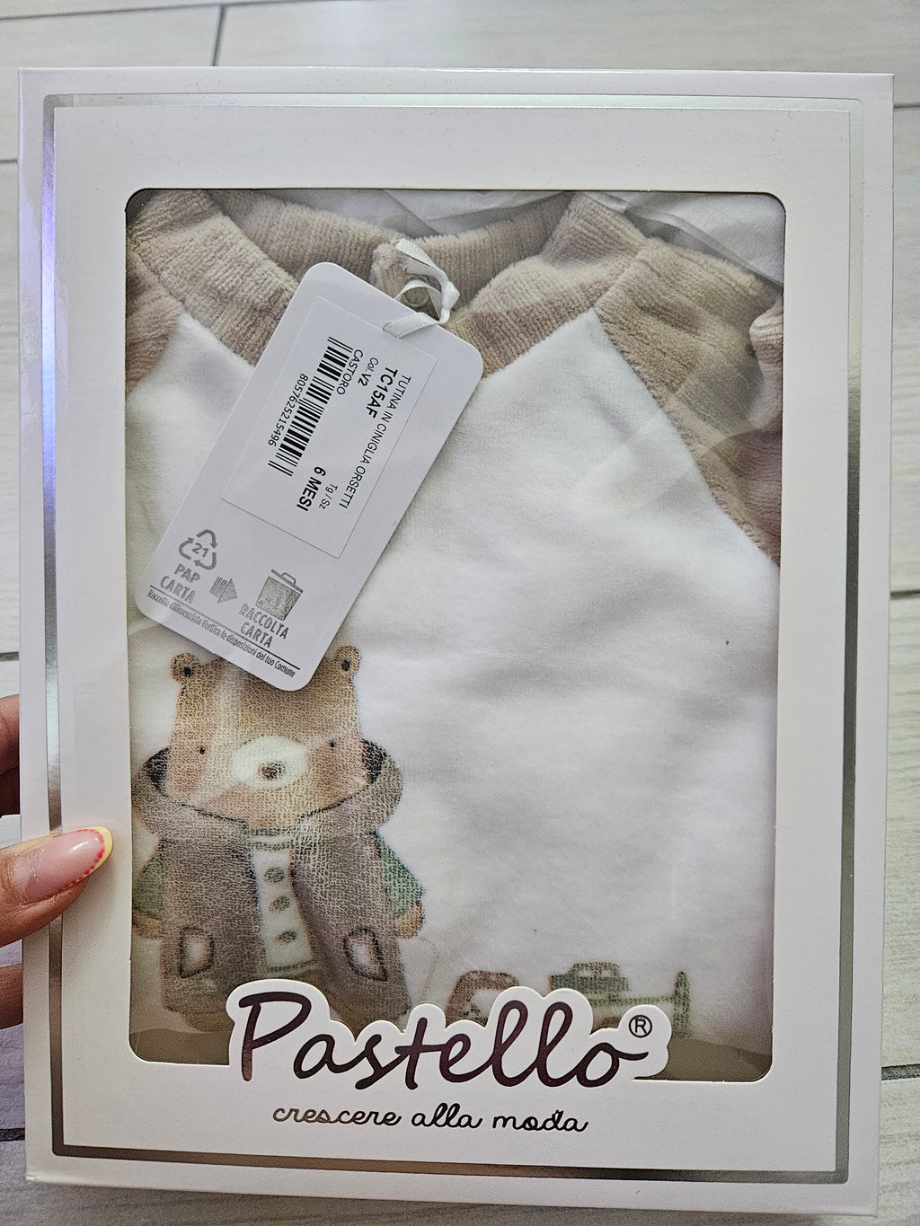 Tutina Pastello 6 mesi