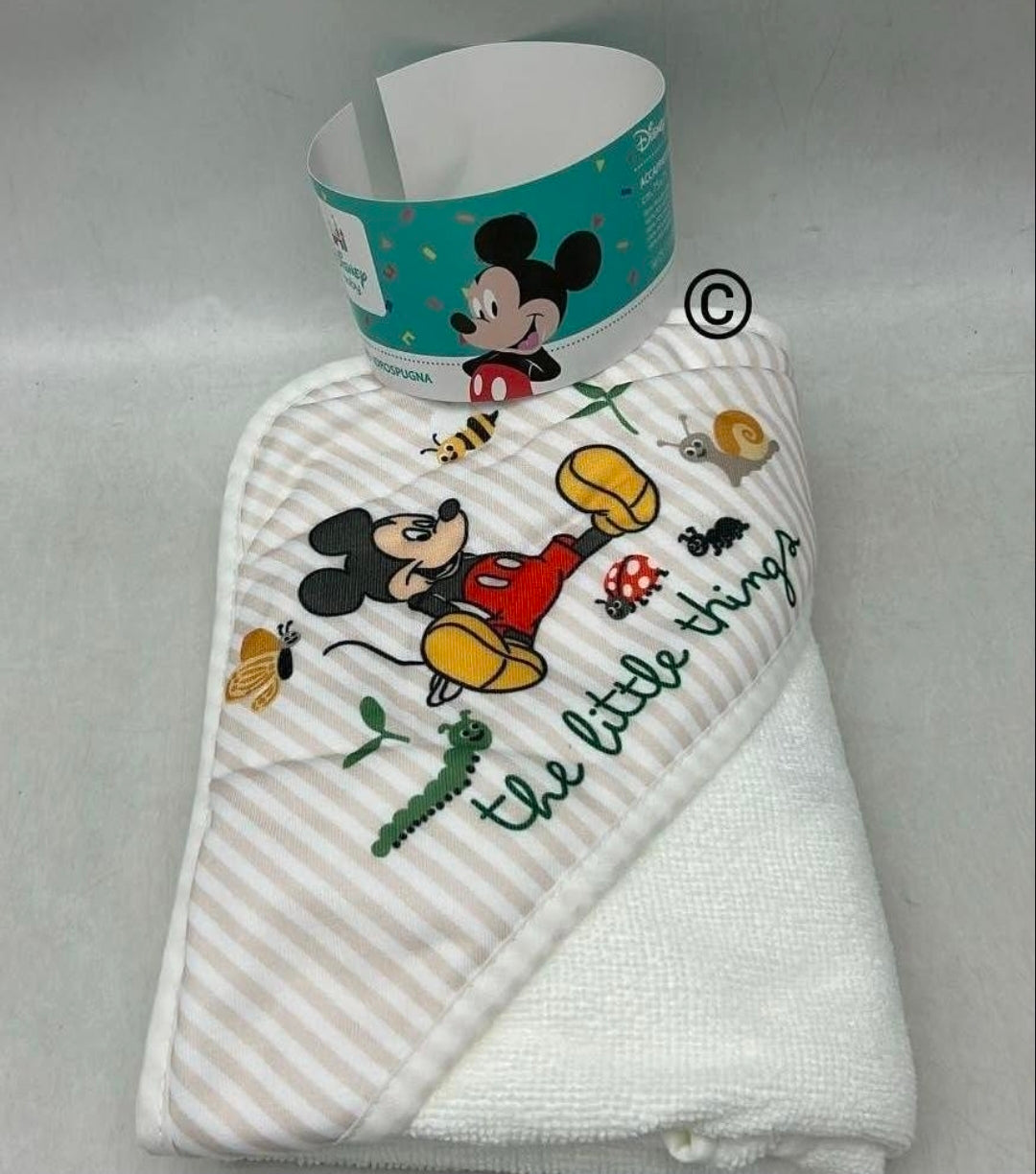 Accappatoio/triangolo Mickey Mouse