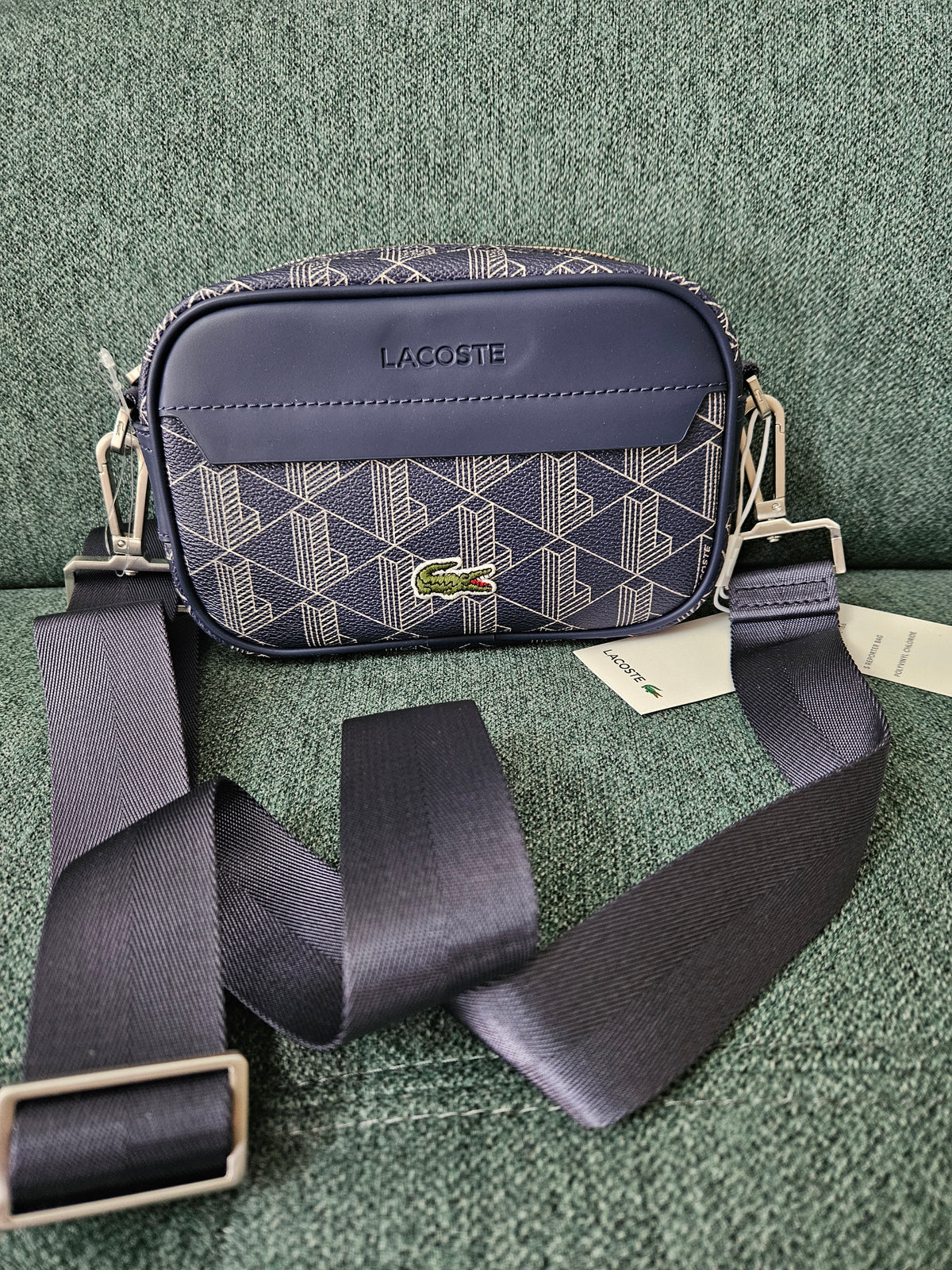 Tracolla Lacoste blu