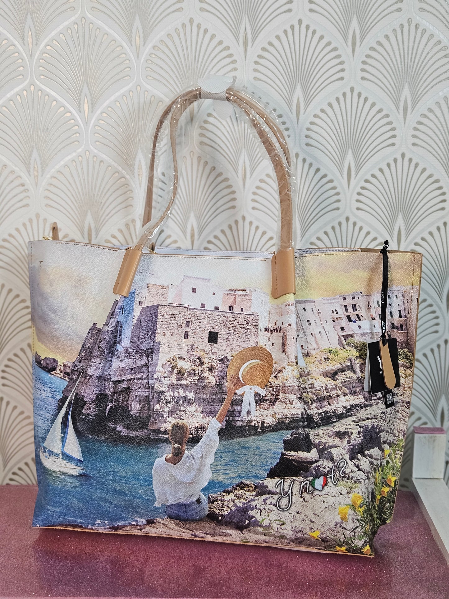 Ynot? Tote large Polignano Coast YES707