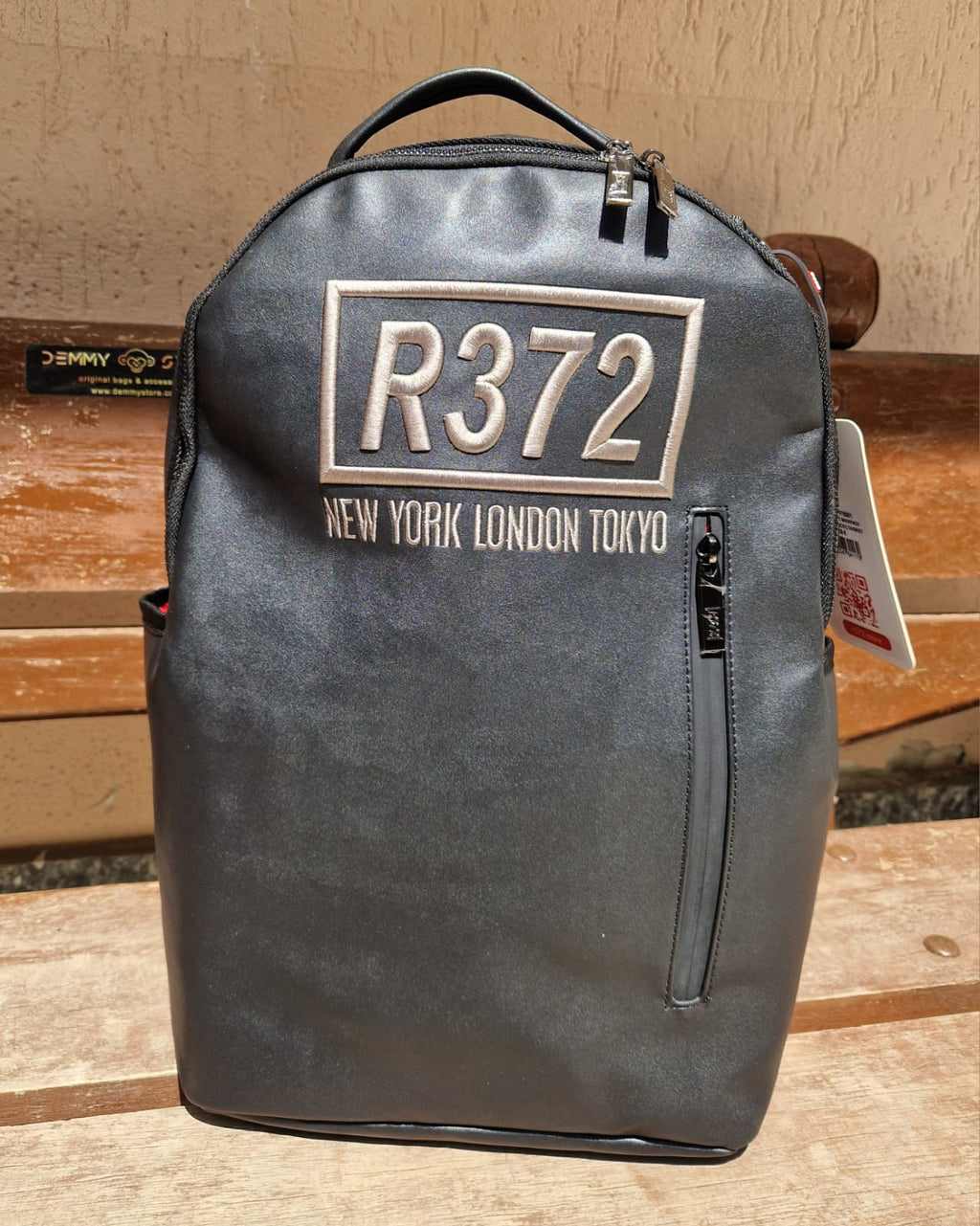 Zaino R372 nero/grigio