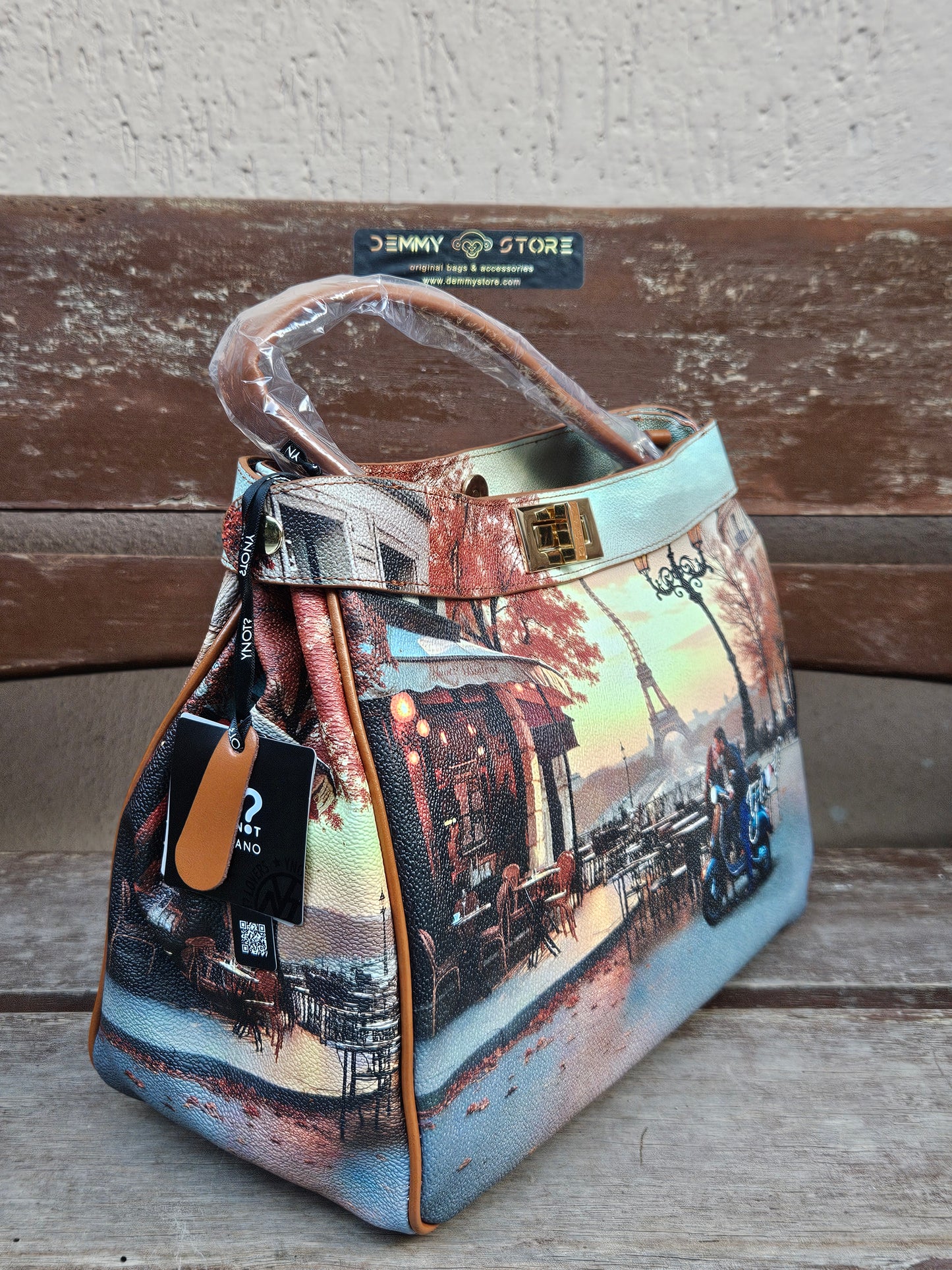 Ynot? Borsa tote Kisses from Paris YES645