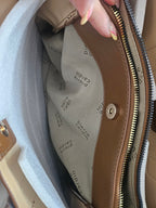 Borsa a mano marrone