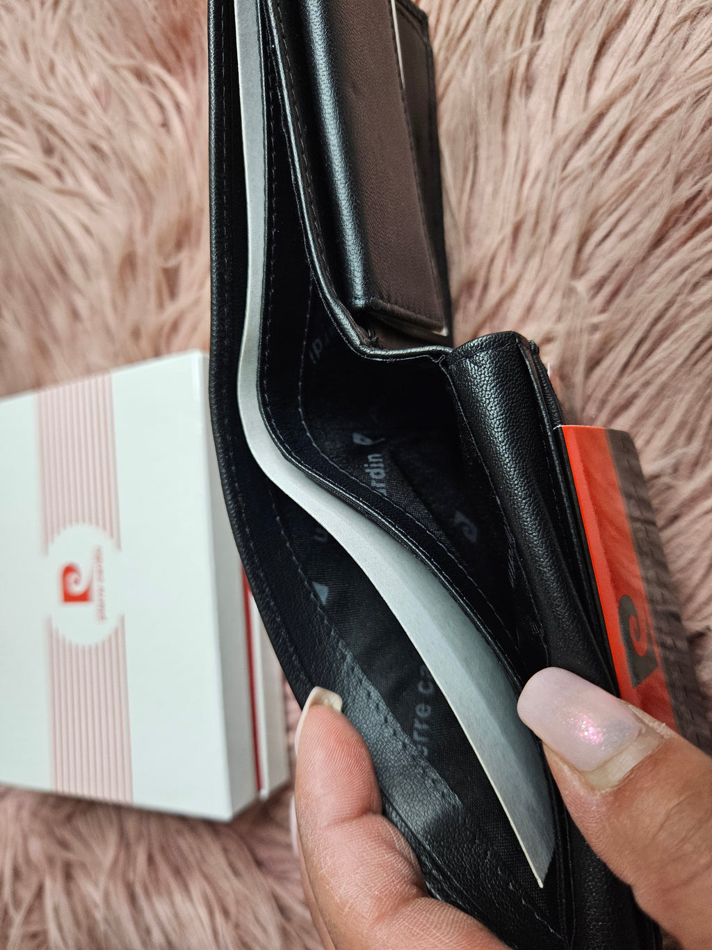Portafoglio Pierre Cardin nero