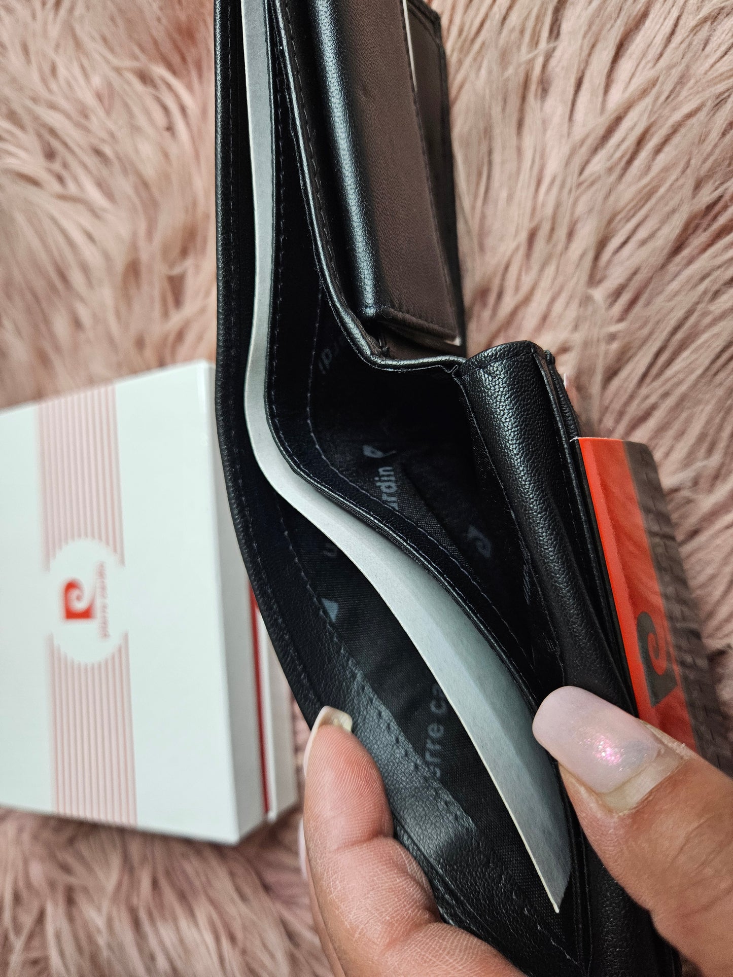 Portafoglio Pierre Cardin nero