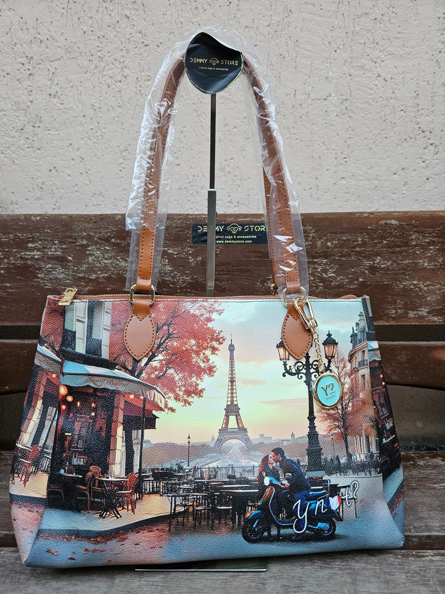 Ynot? Borsa tote Kisses from Paris YES594