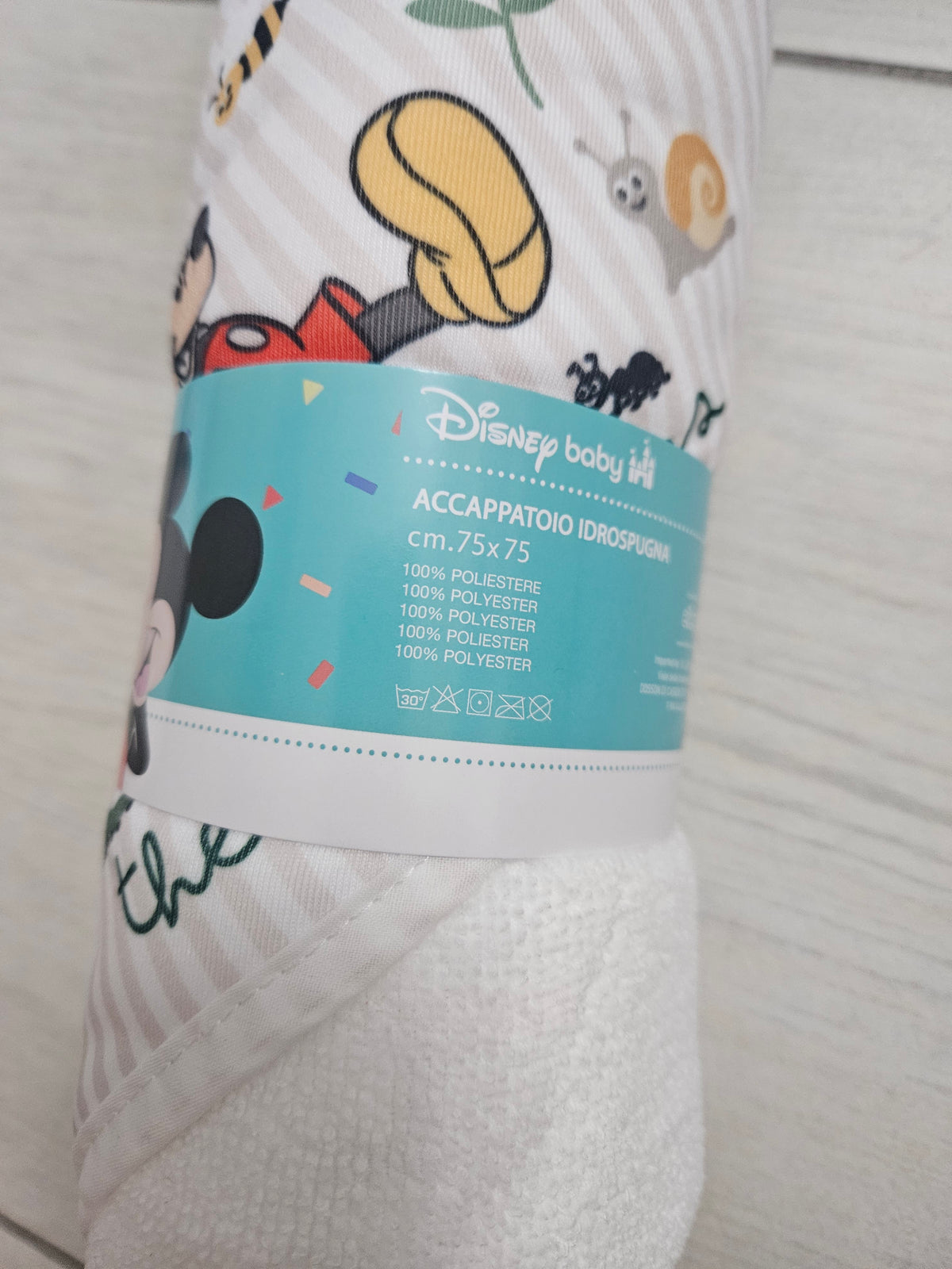 Accappatoio/triangolo Mickey Mouse