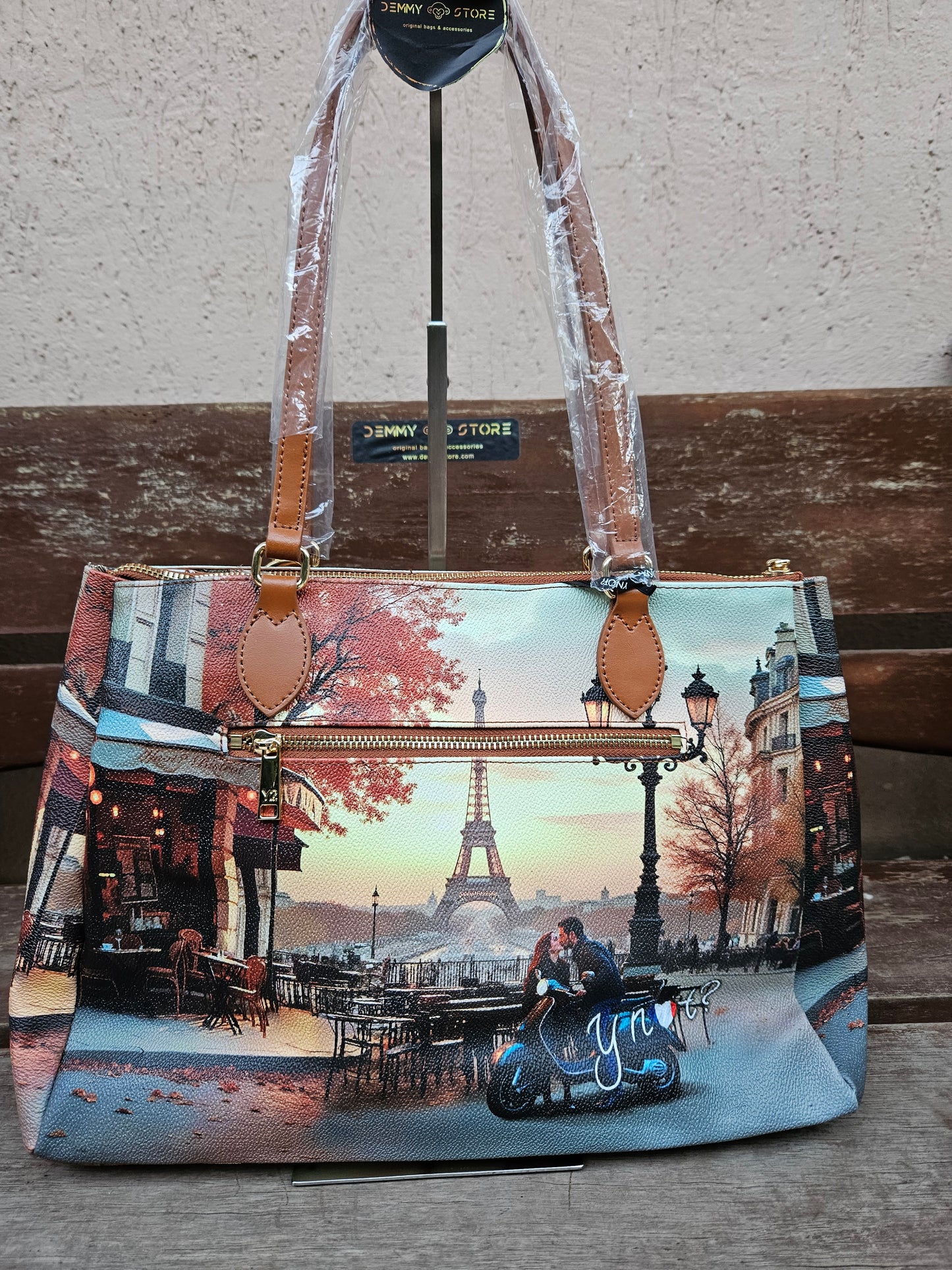 Ynot? Borsa tote Kisses from Paris YES594