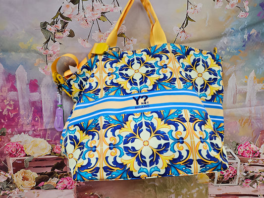 Ynot? Borsa sacca LPI011 blu