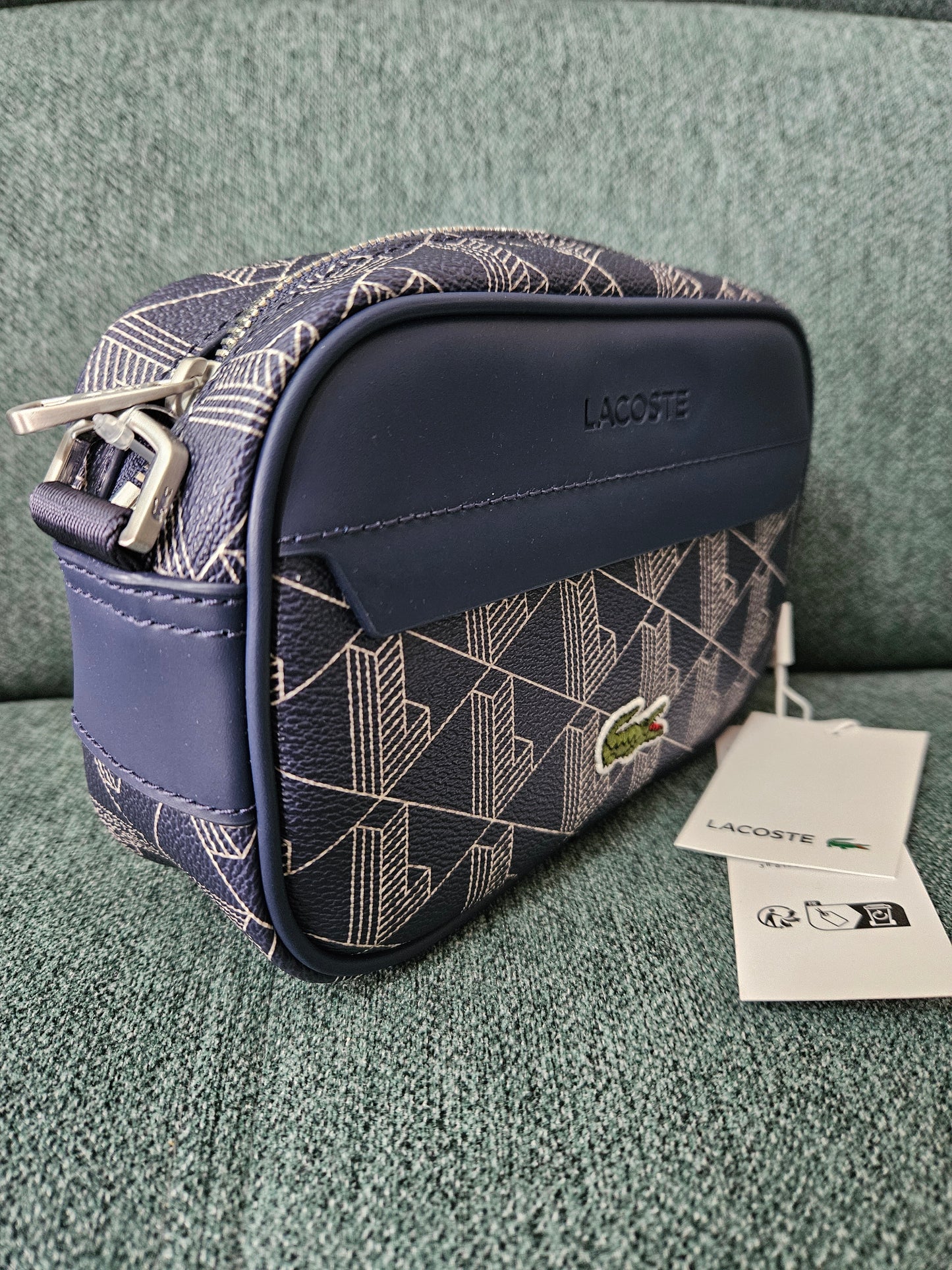 Tracolla Lacoste blu
