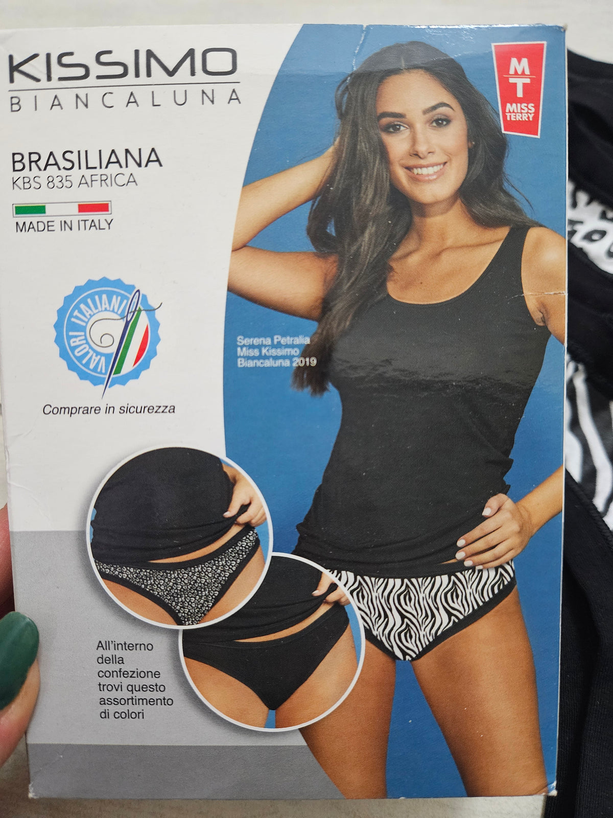 Set 3 slip Kissimo biancaluna