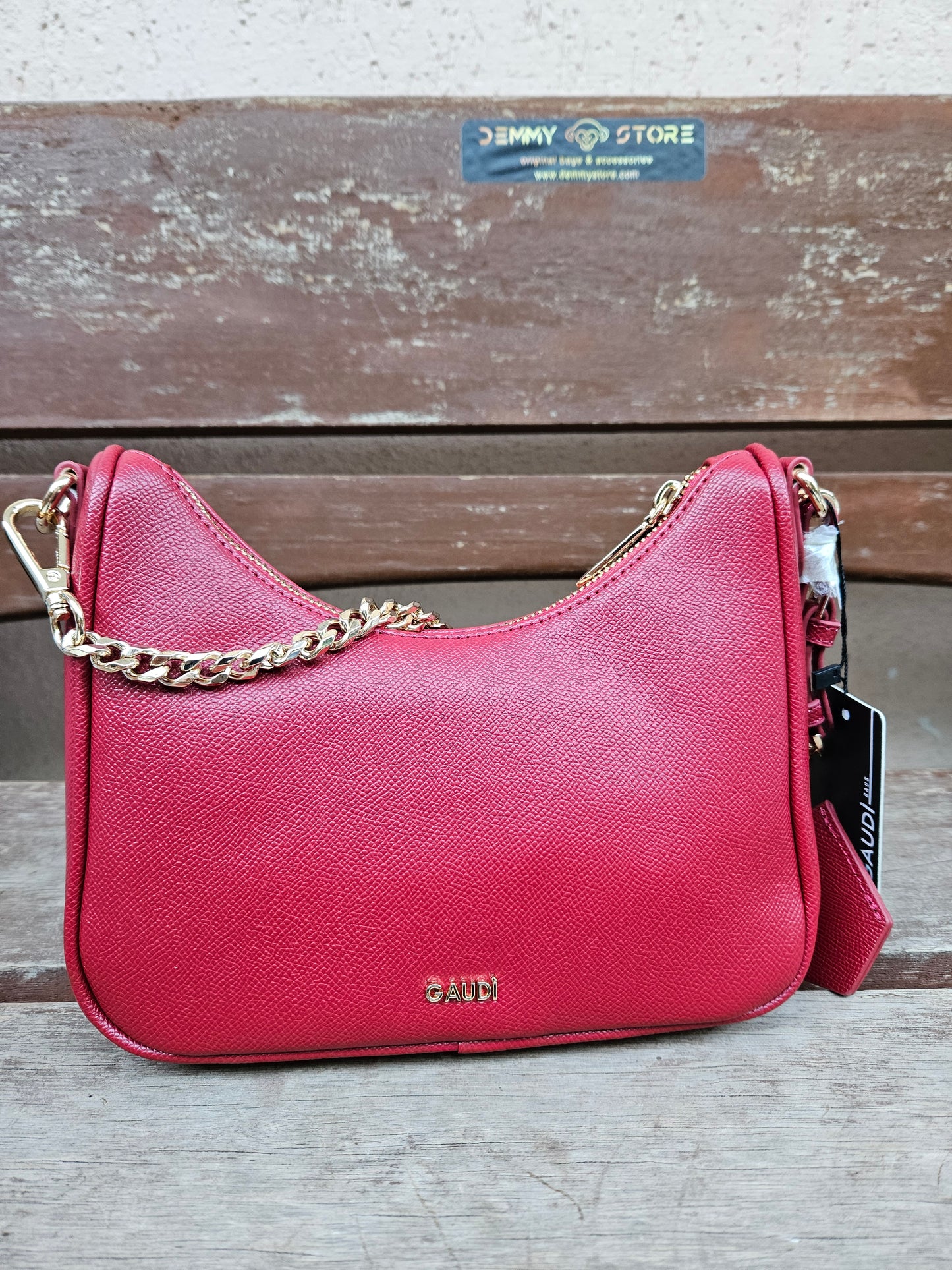Mini hobo Gaudi' Carrie rossa