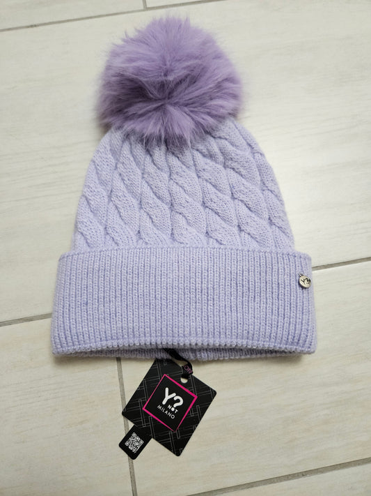 Ynot? Cappello in maglia CTR001 lilla