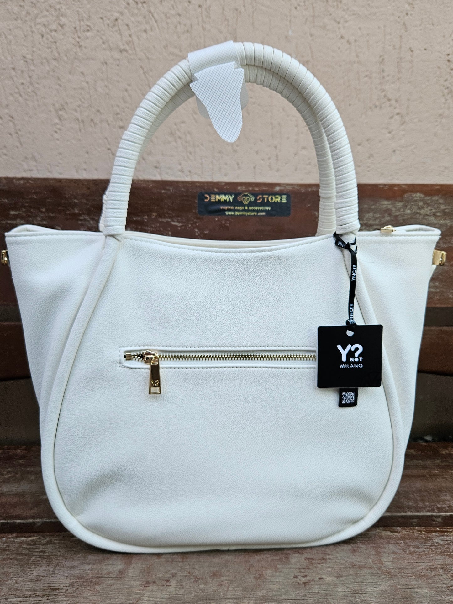 Ynot? Borsa FAN006 white