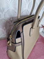 Borsa a mano taupe