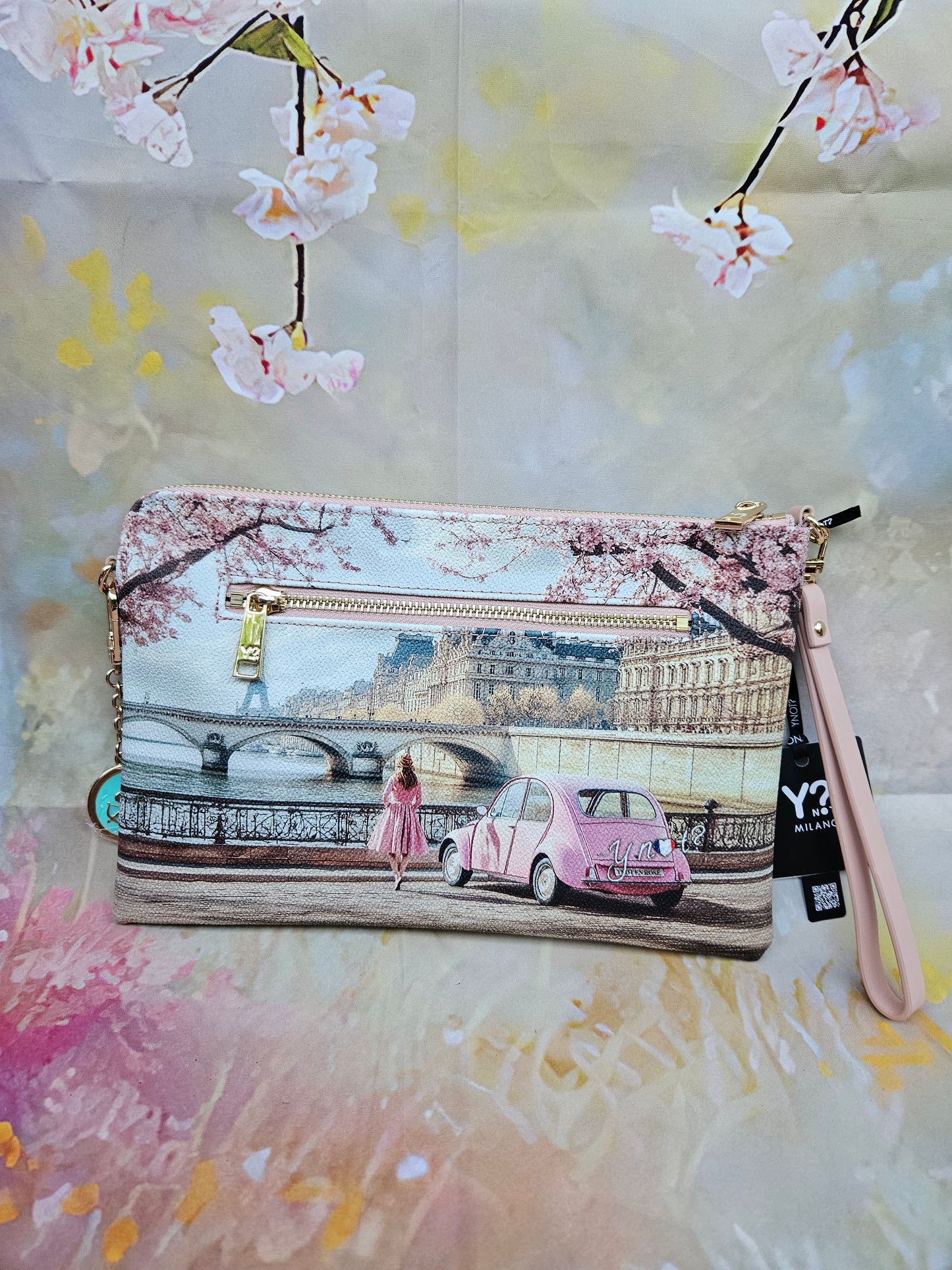 Ynot? Clutch Yes303 Paris en Rose