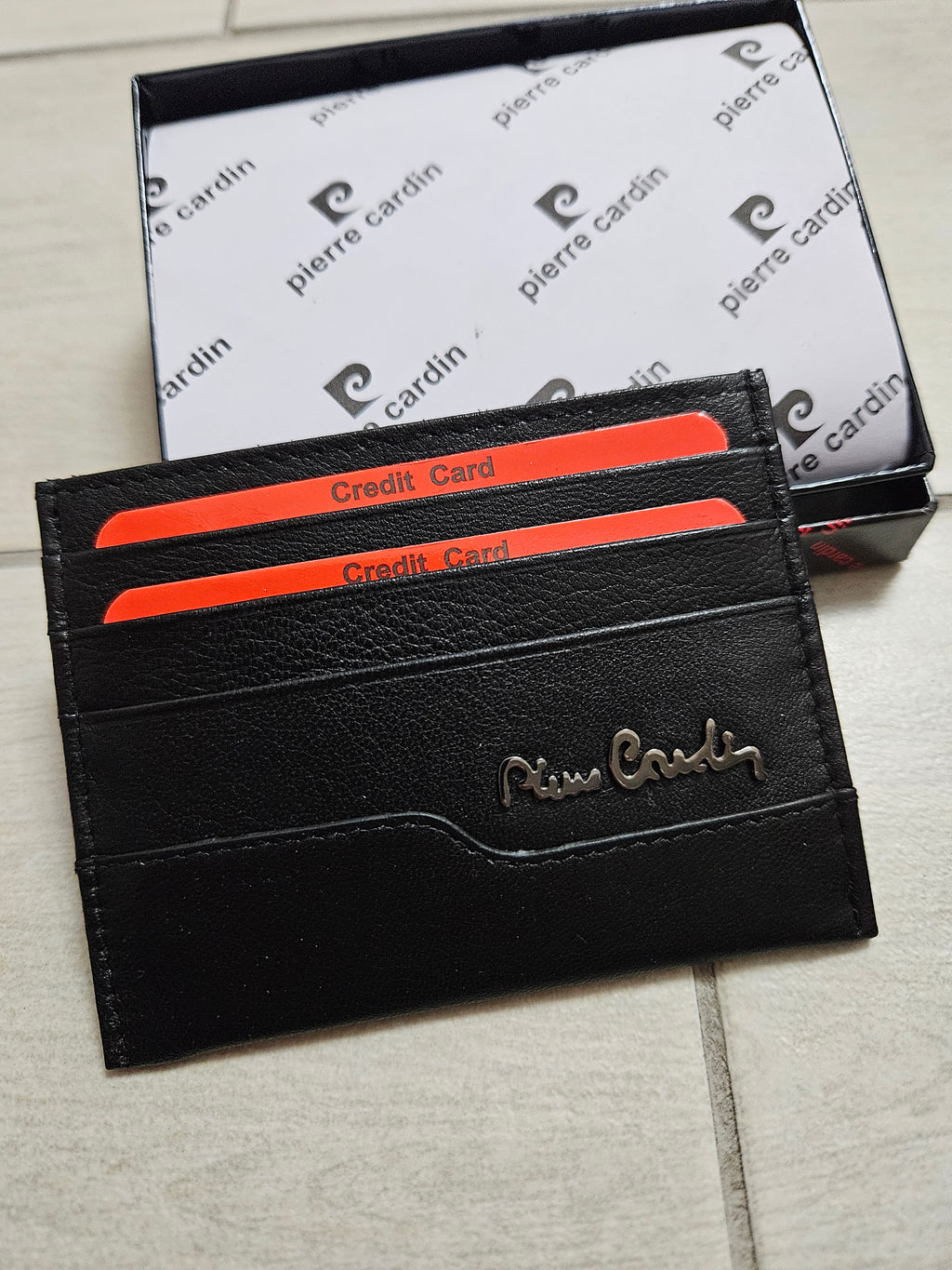 Portacarte Pierre Cardin nero
