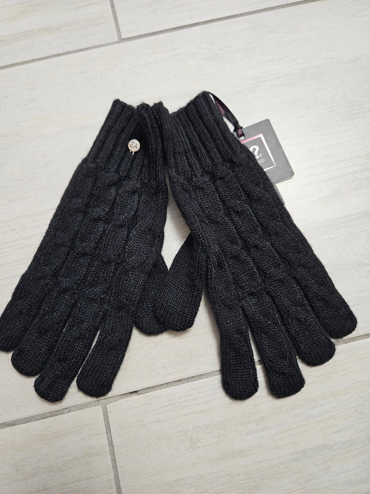 Ynot? Guanti in maglia GTR002 black