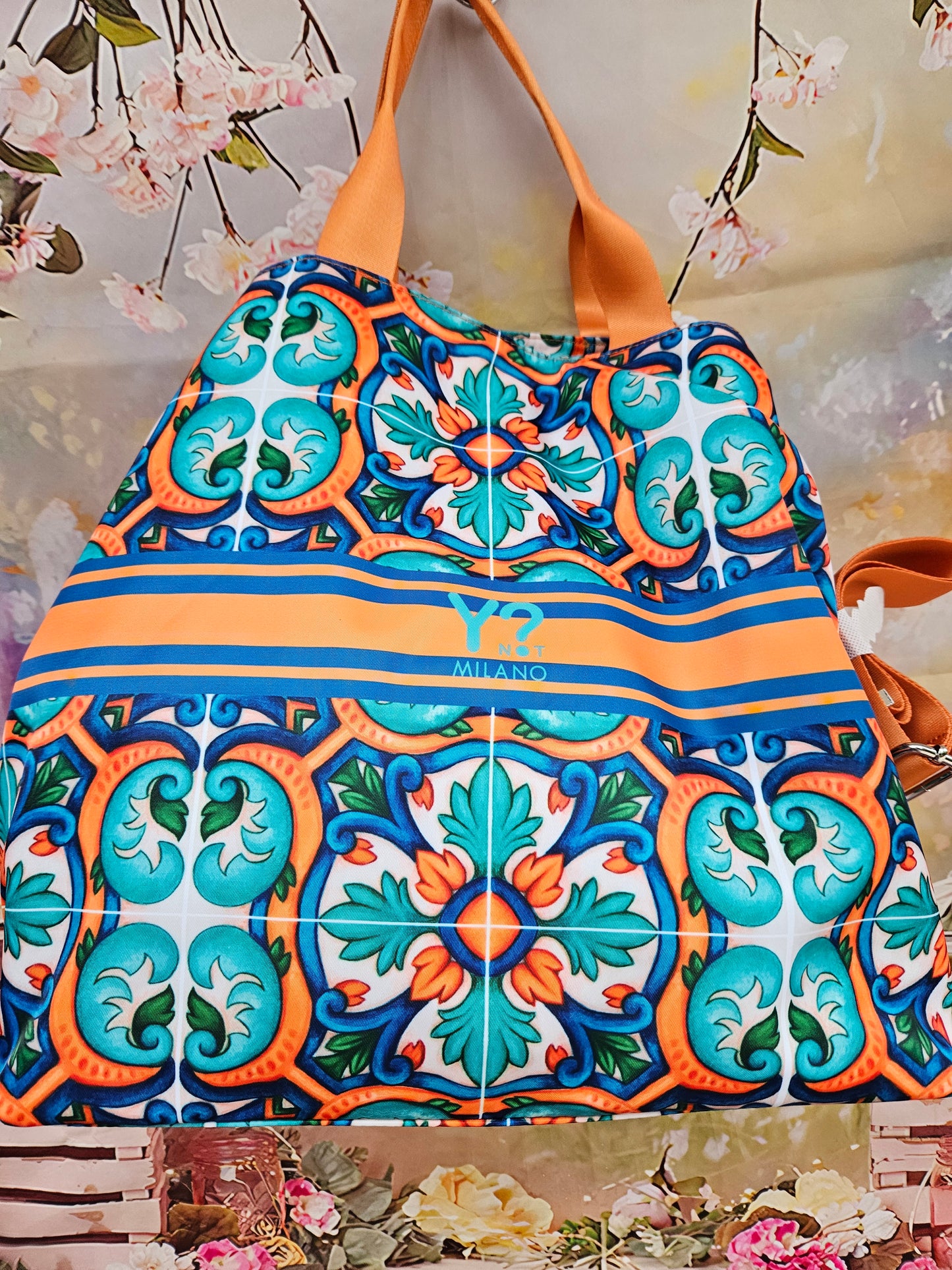 Ynot? Borsa sacca LPI011 arancione