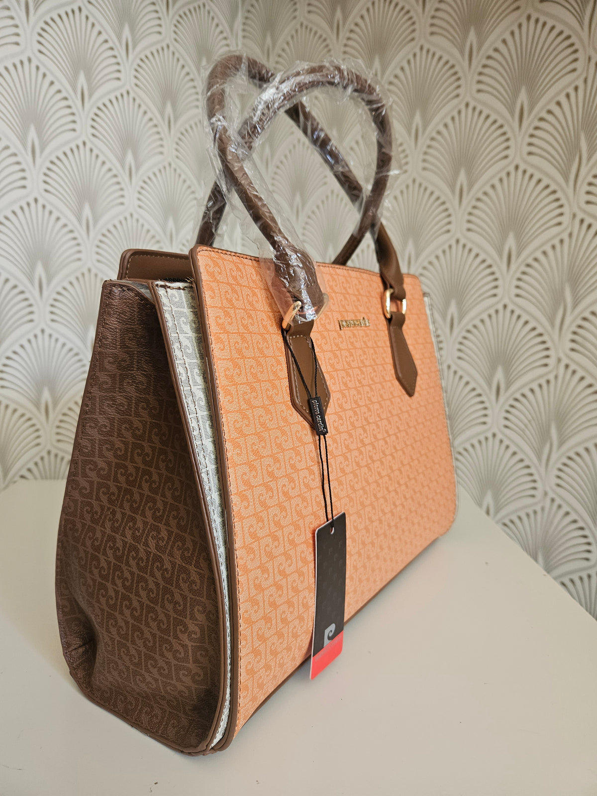 Borsa a spalla arancione