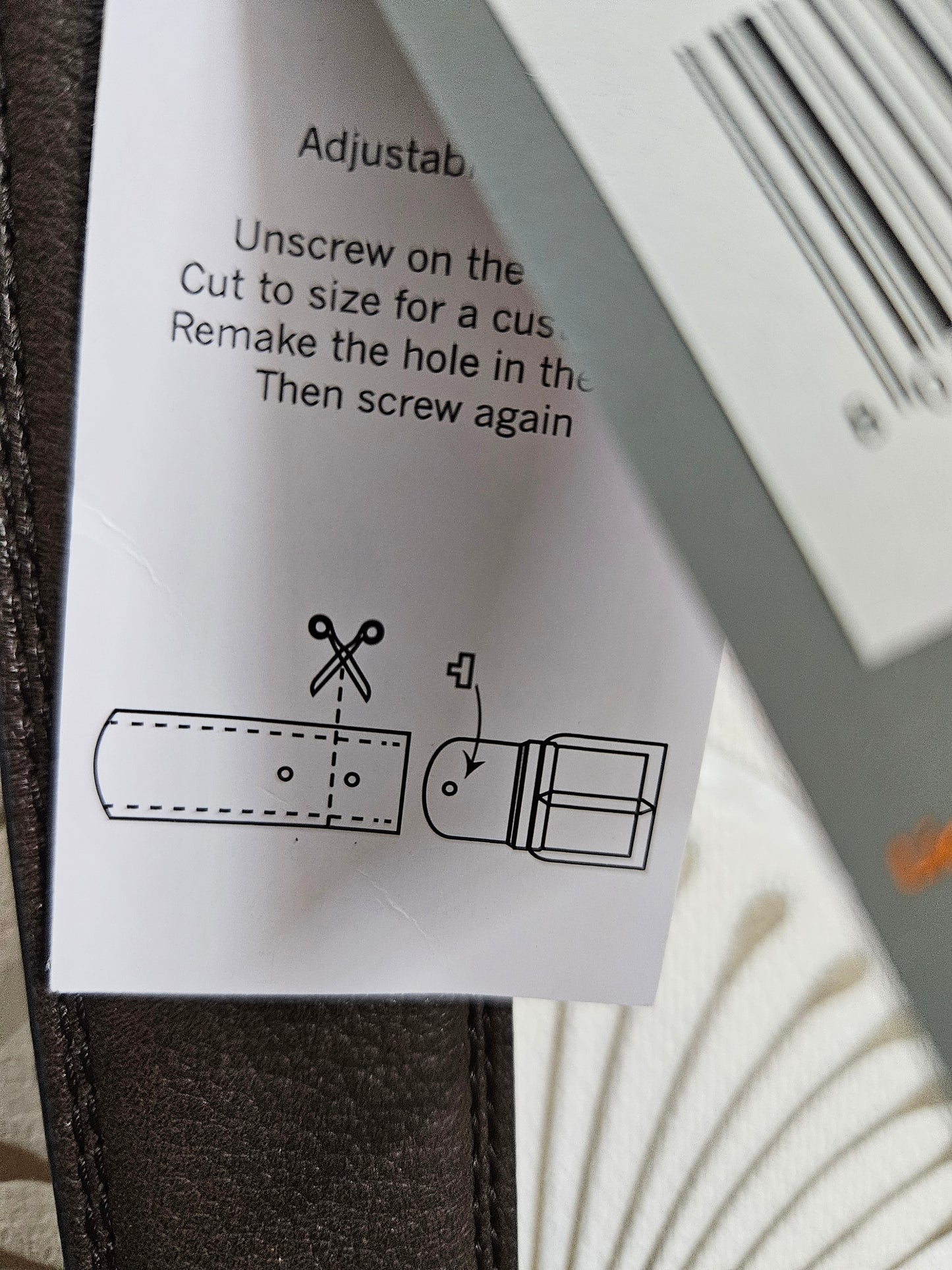 Cintura Lumberjack marrone