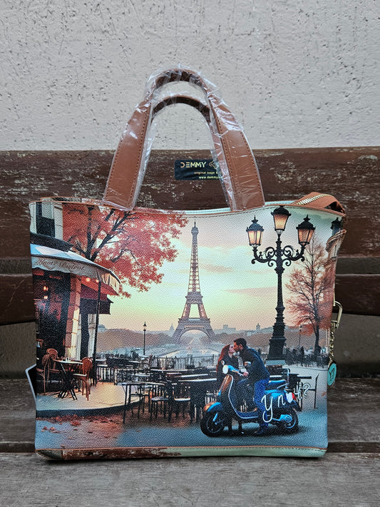 Ynot? Borsa tote Kisses from Paris YES709