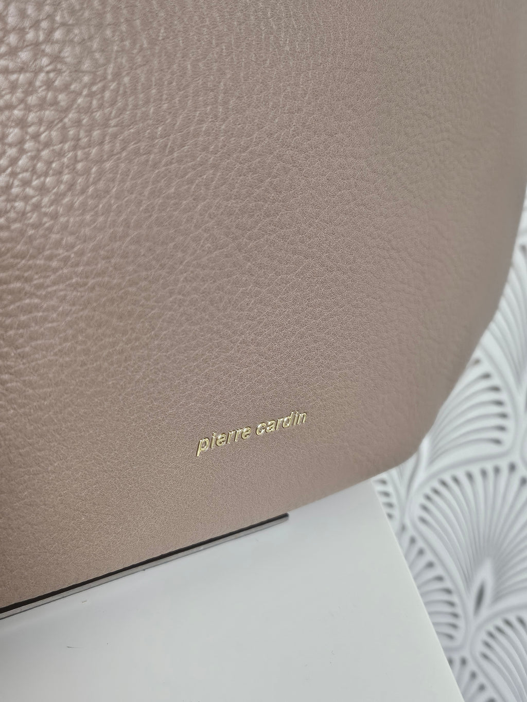 Borsa a spalla taupe