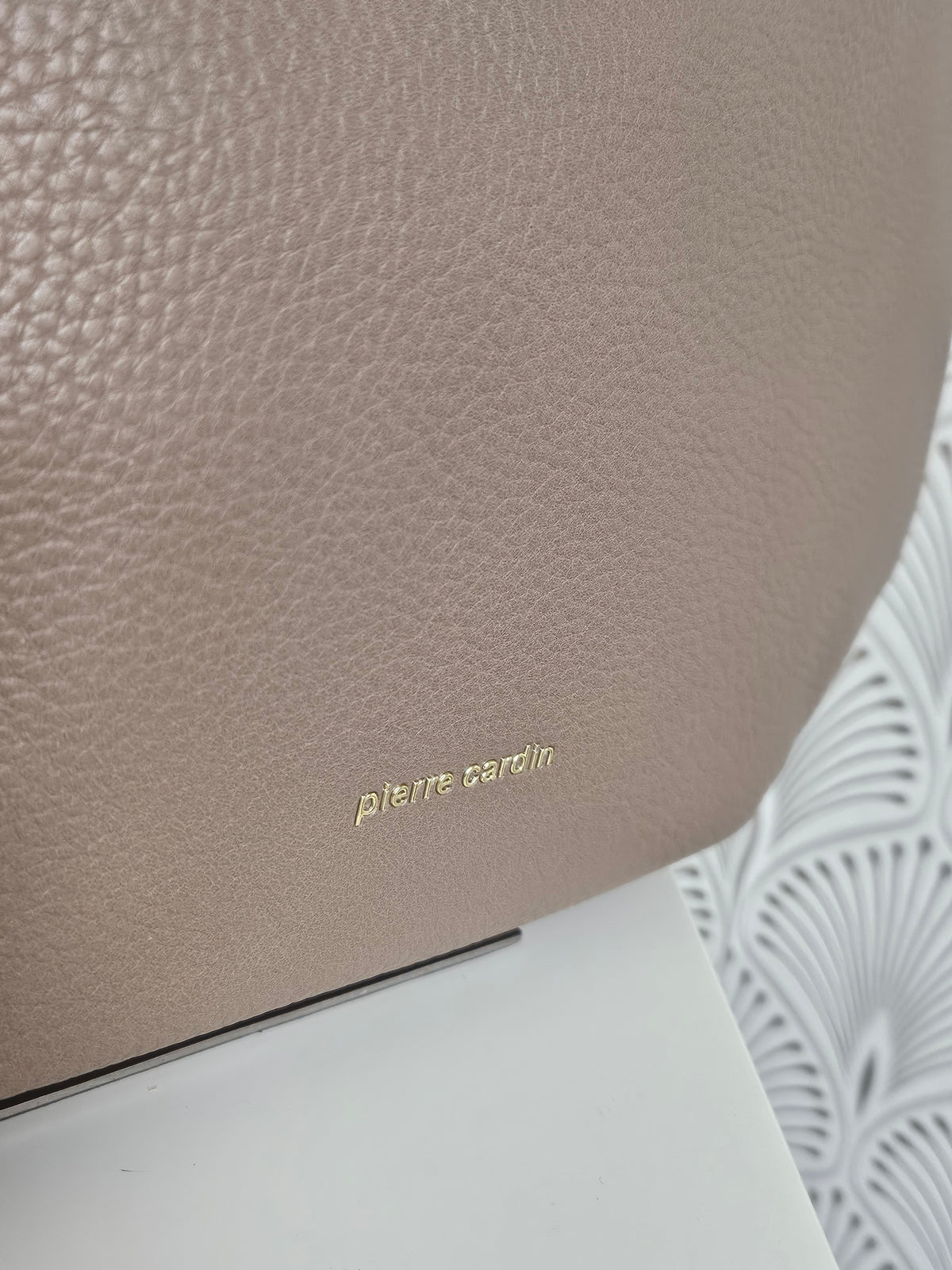 Borsa a spalla taupe
