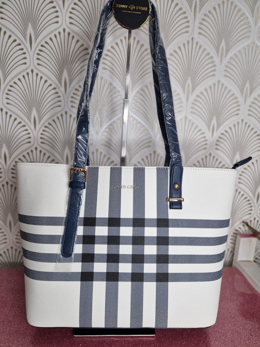 Borsa a spalla bianca