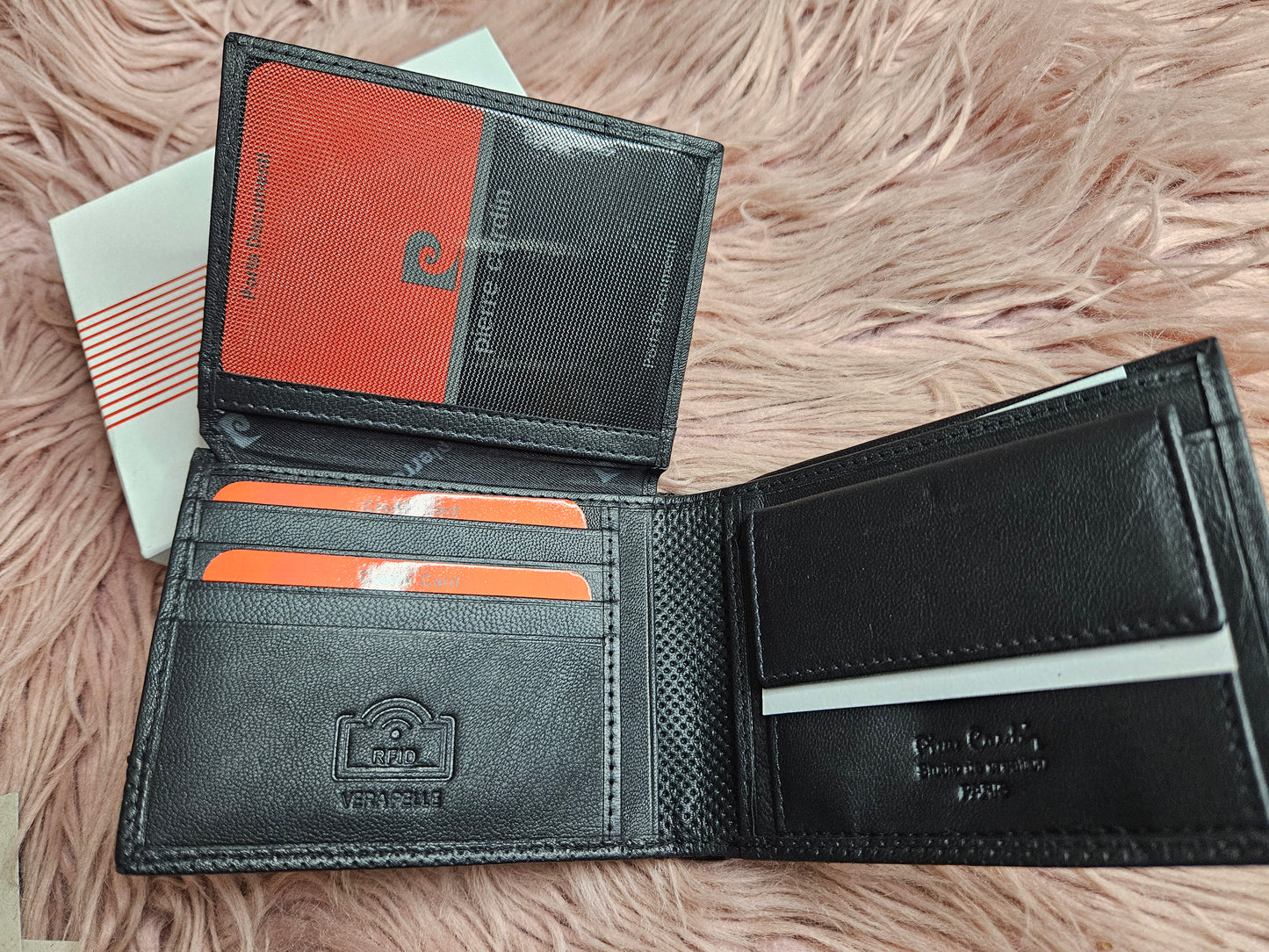 Portafoglio Pierre Cardin nero