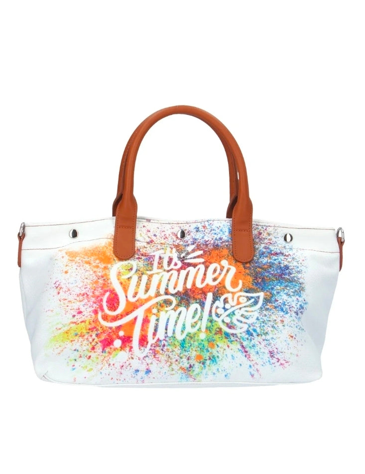 Ynot? Borsa mare SPR003 white