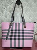 Borsa a spalla rosa