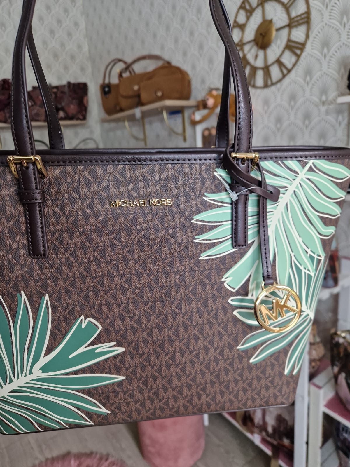 Jet set Carryal brow/green