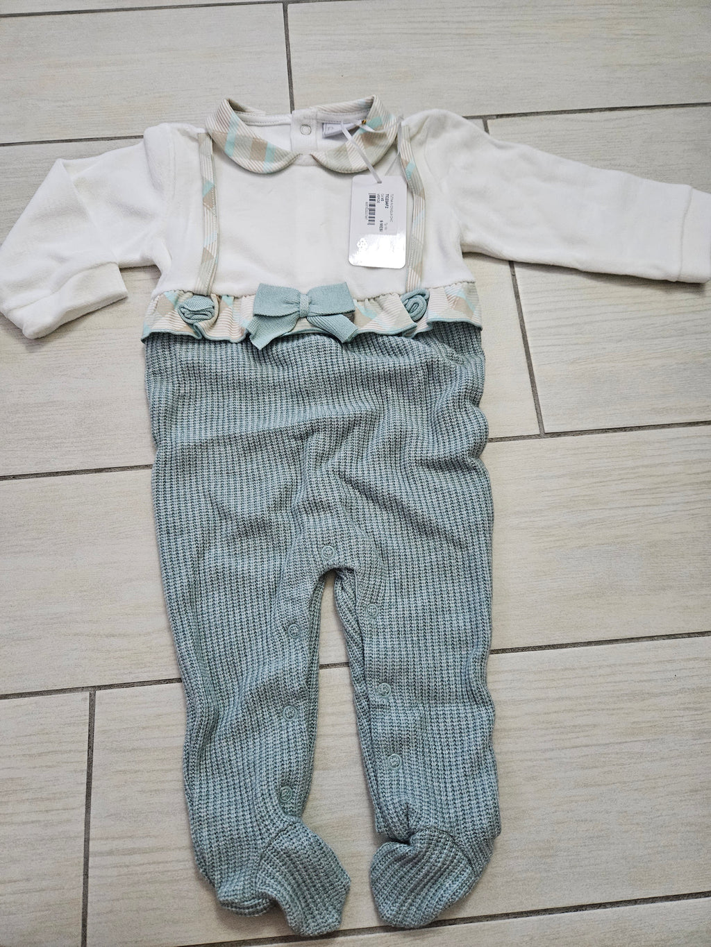 Tutina Pastello 9 mesi verde