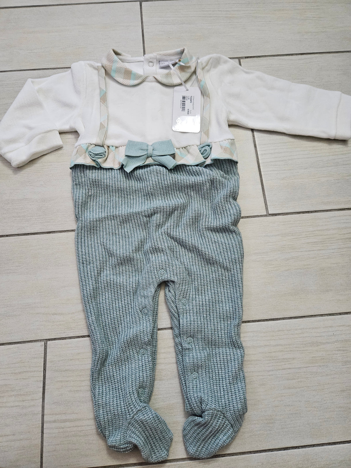 Tutina Pastello 9 mesi verde