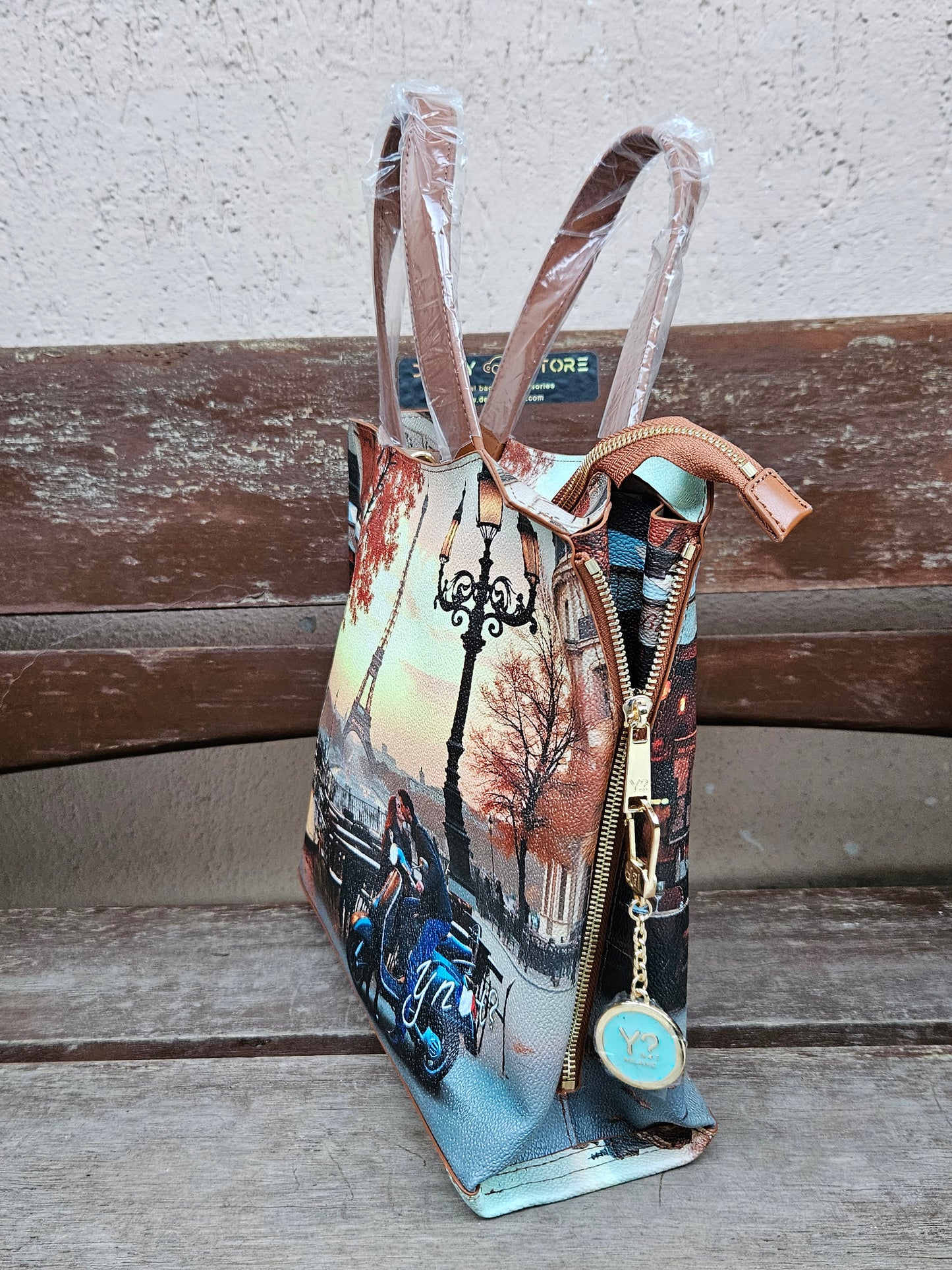 Ynot? Borsa tote Kisses from Paris YES709