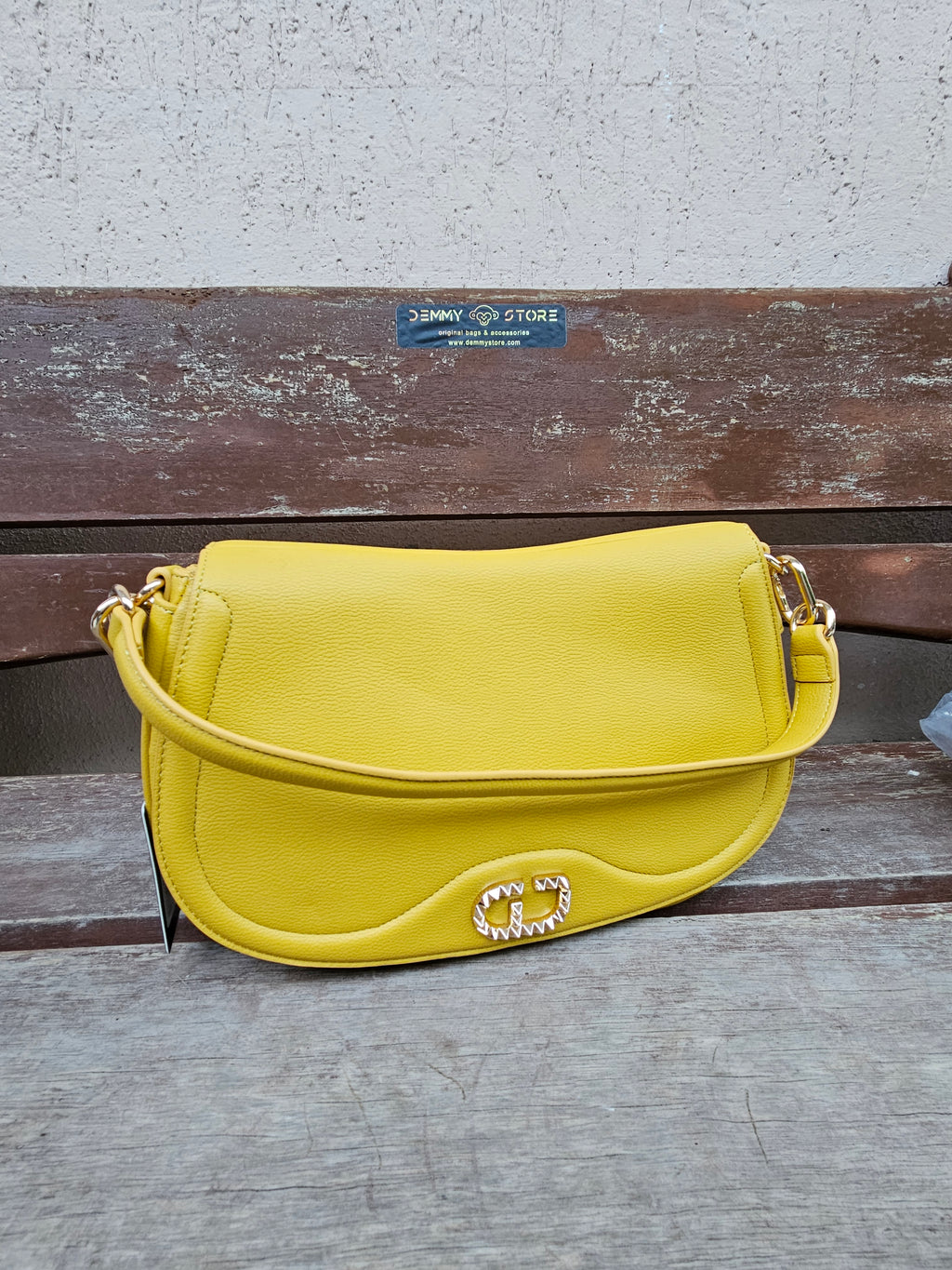 Borsa a spalla Gaudì CLAIRE senape