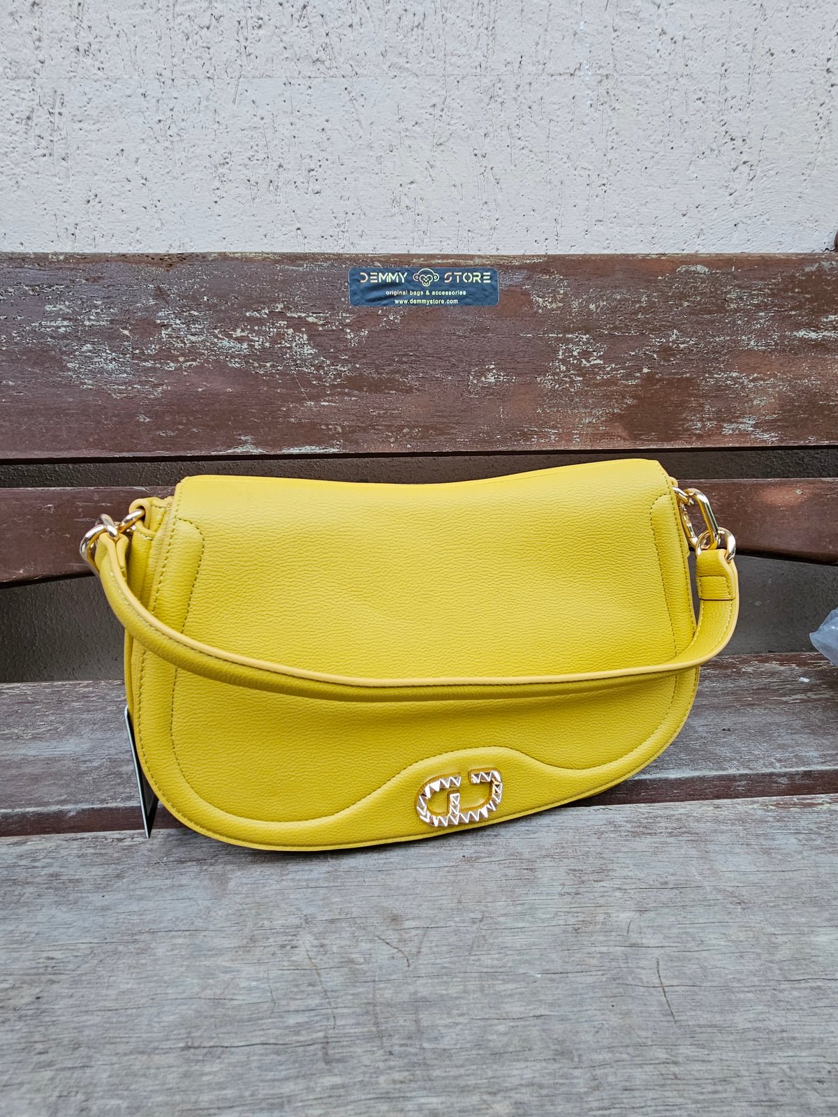 Borsa a spalla Gaudì CLAIRE senape