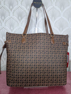 Borsa a spalla marrone