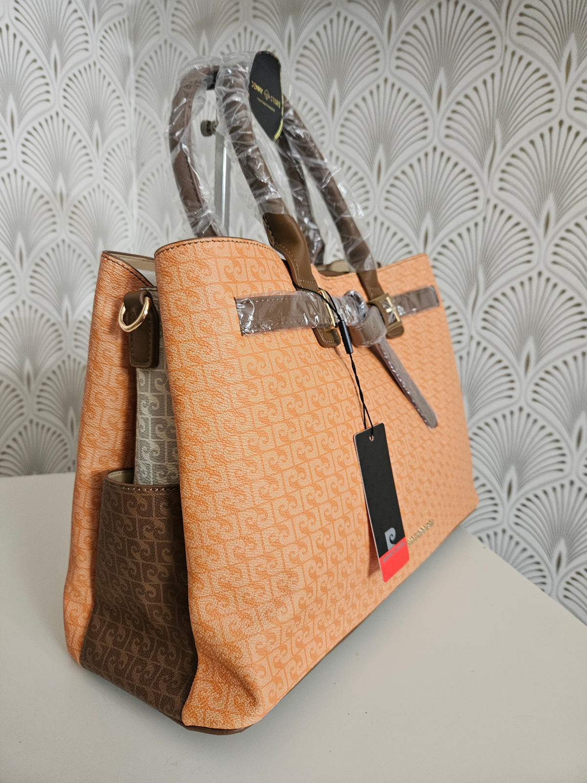 Borsa a mano arancione