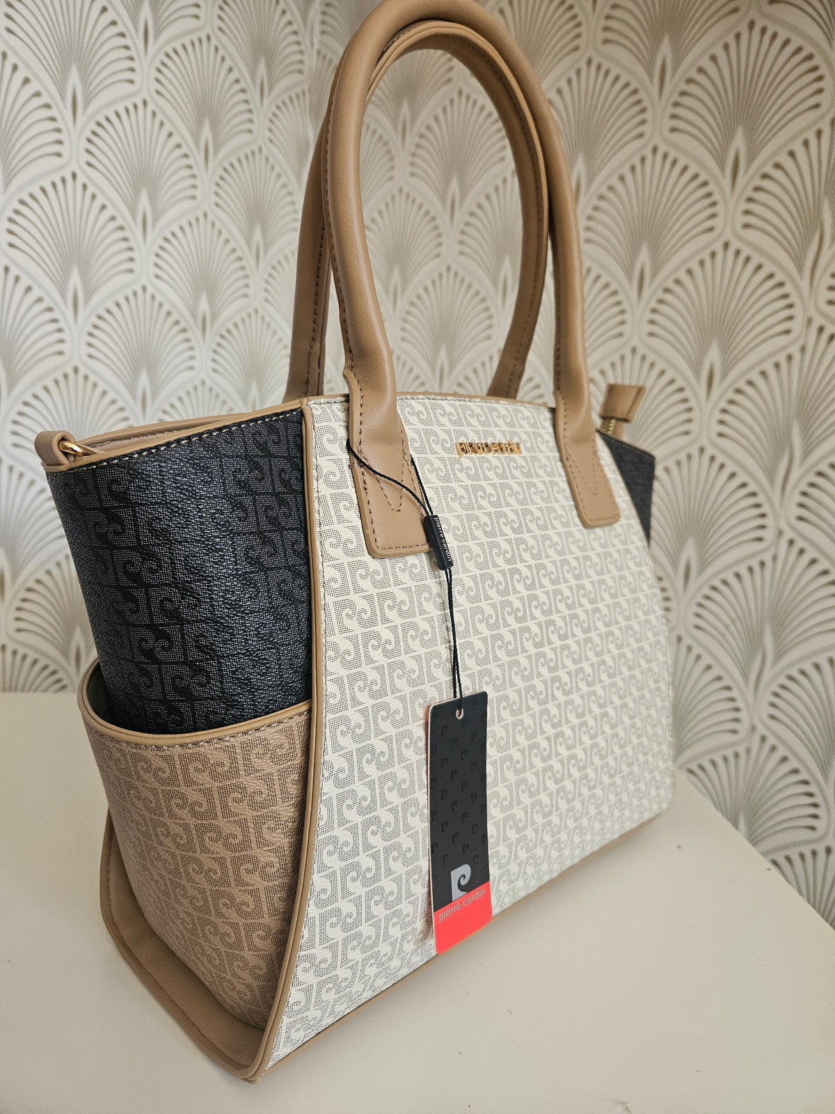 Borsa a mano beige