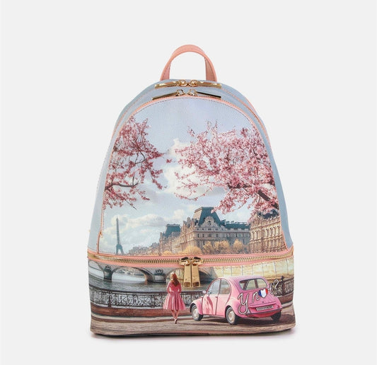 Ynot? Zaino YES648 Paris en Rose