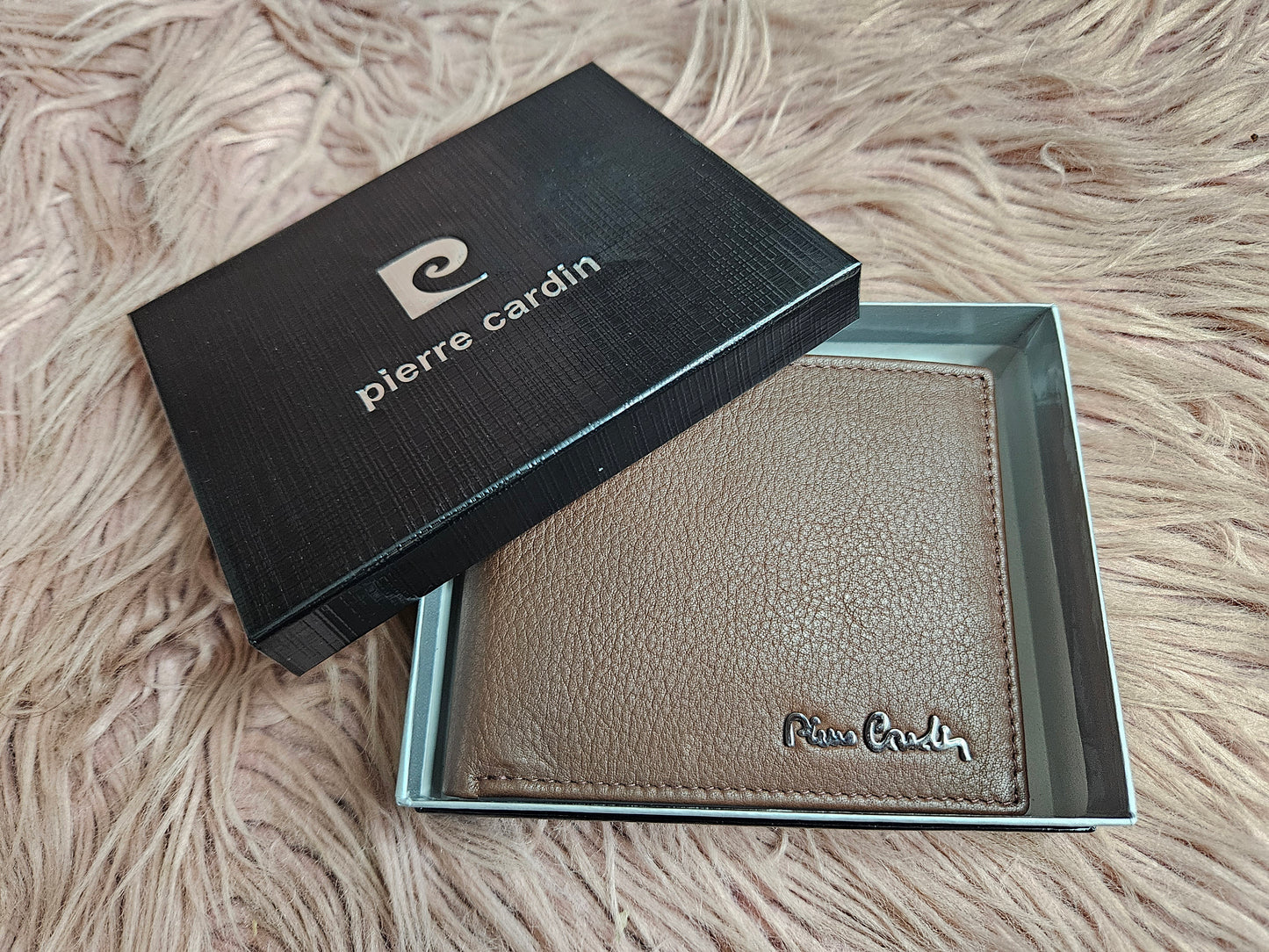 Portafoglio uomo cognac