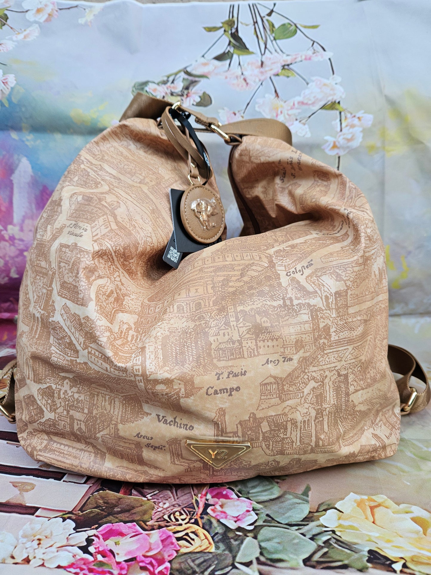 Ynot? Borsa zaino GUM001 tan