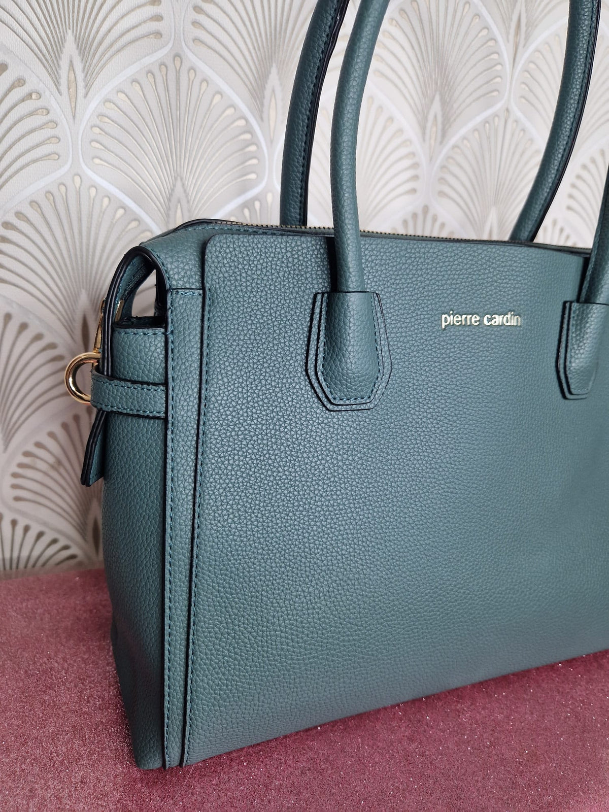 Borsa a mano verde