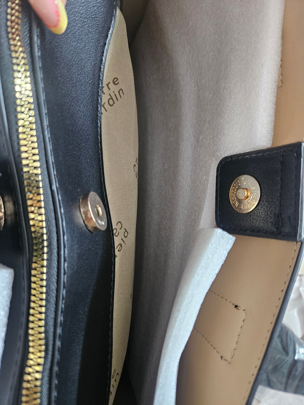 Borsa a mano bianca